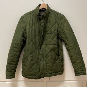 Mens J. Crew Quilted Jacket size Small